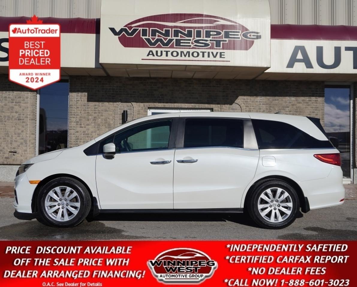 Used 2018 Honda Odyssey LX LOADED, LOCAL MB, HEATED SEATS, REMOTE START! for sale in Headingley, MB