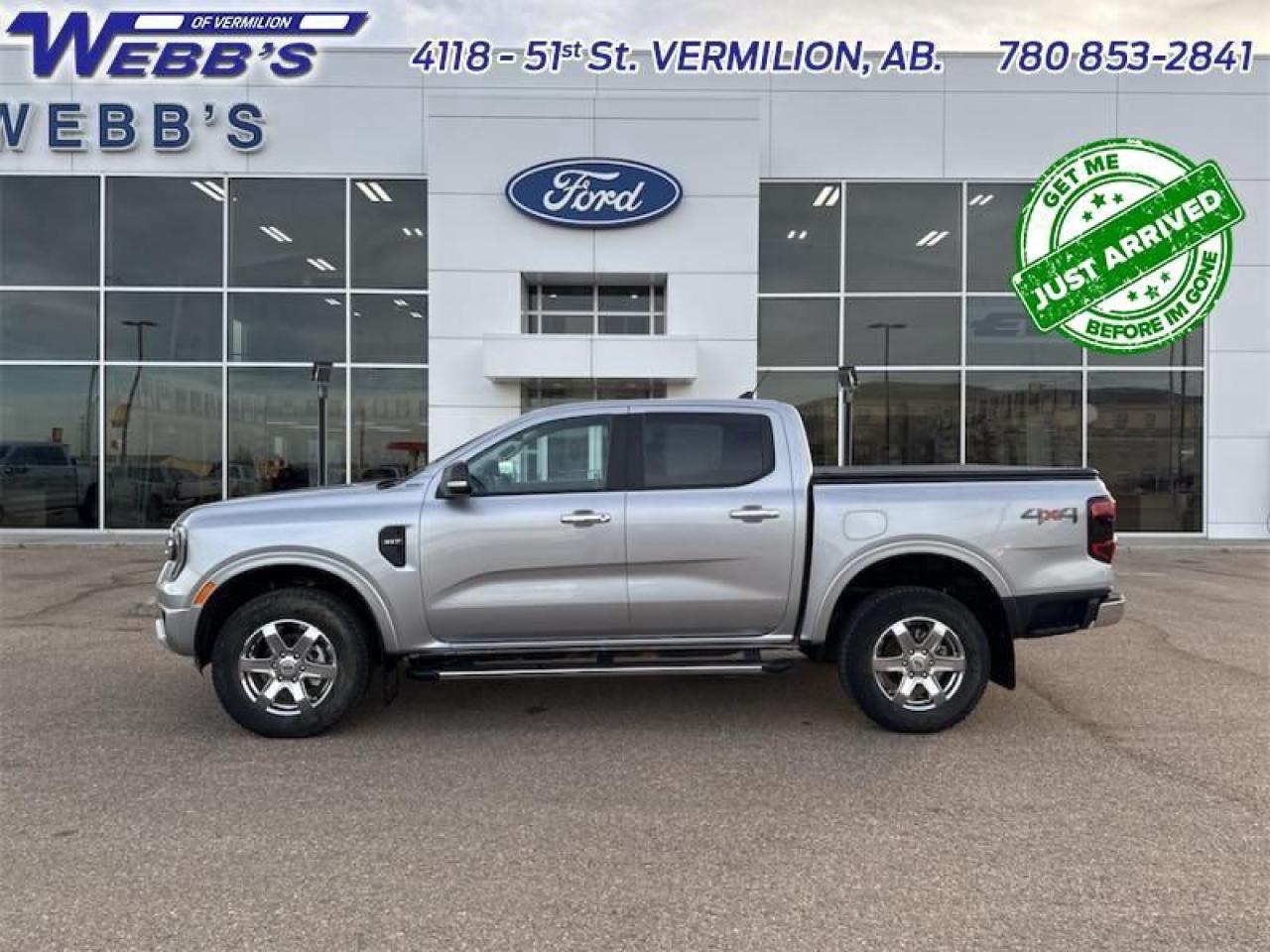 Used 2024 Ford Ranger XLT  - Low Mileage for sale in Vermilion, AB