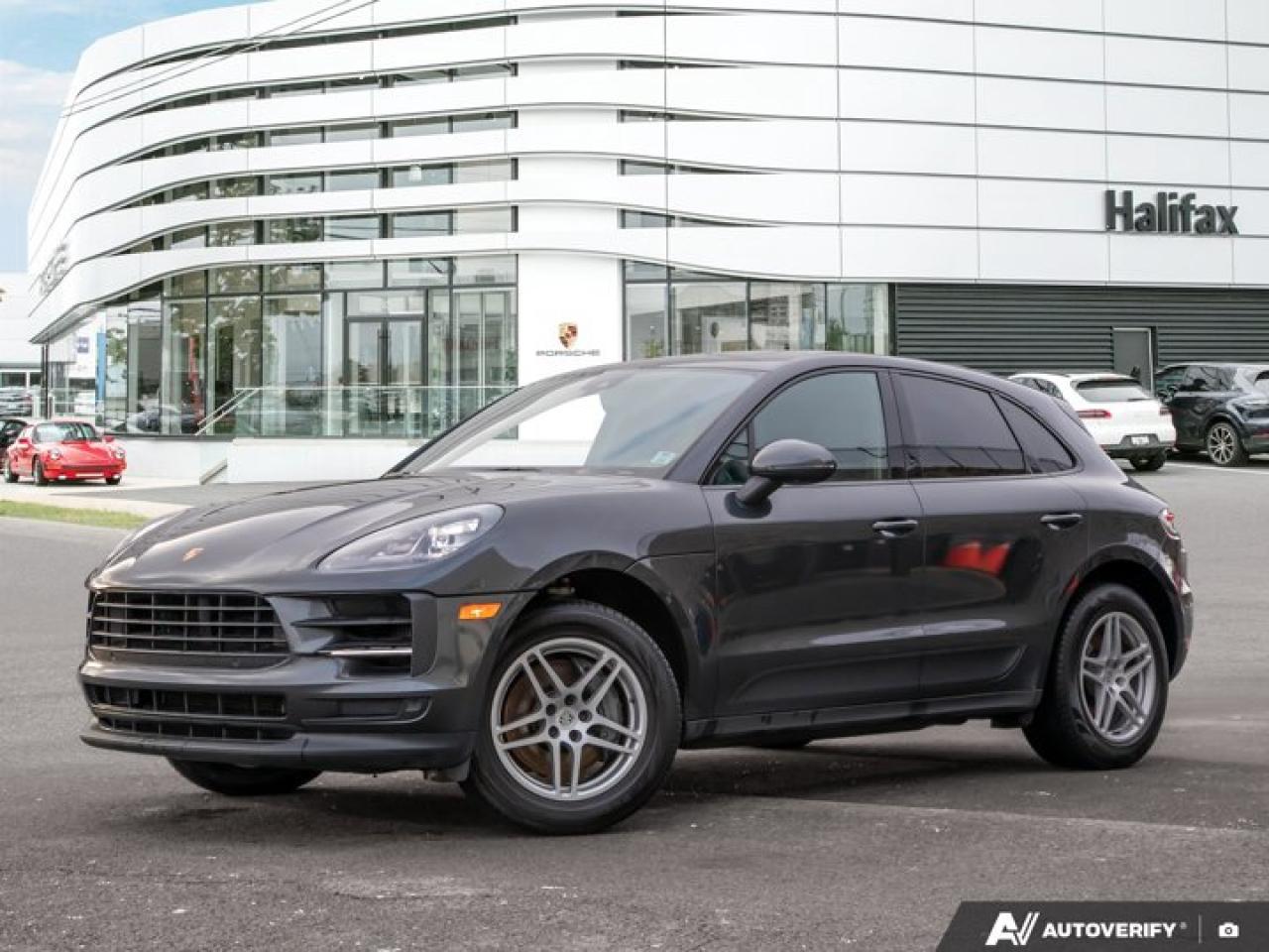 *Now available at Porsche of Halifax*, this *2020 Porsche Macan S* offers sporty performance, everyday comfort, and the quality you expect from Porsche. Finished in *Vulcano Grey Metallic* with a *Black interior*, this Macan S is well equipped and easy to enjoy whether youre commuting, traveling, or heading out on the weekend.==== Performance & Driving Feel ====  *   *PDK automatic transmission* for smooth, quick gear changes  *   *All-wheel drive* for confident handling in all weather conditions  *   *Strong acceleration* with a balanced, stable ride  *   *Porsche-tuned suspension* that feels sporty without sacrificing comfort==== Comfort & Convenience ====  *   *Power front seats (14-way) with memory* for a comfortable driving position  *   *Heated front and rear seats* for cold-weather comfort  *   *Ventilated front seats* to stay cool in warmer months  *   *Panoramic sunroof* bringing extra light into the cabin  *   *Keyless entry and start* for everyday ease==== Technology & Safety ====  *   *Premium Package Plus* adding extra comfort and technology features  *   *LED headlights with PDLS+* for clear nighttime visibility  *   *Lane Change Assist* to help when driving on the highway  *   *BOSE® sound system* for clear, high-quality audio  *   *Apple CarPlay®* for easy phone connection==== Exterior Highlights ====  *   *Vulcano Grey Metallic paint* with a clean, sporty look  *   *Gloss black window trim* for a modern finish  *   *Classic Macan S styling* with subtle performance details----------------------------------------The *2020 Porsche Macan S* is a great choice if you want a sporty SUV thats comfortable, practical, and fun to drive. Its well equipped, easy to live with, and ready for its next owner.*Now at Porsche of Halifax* --- contact us today to book a test drive or learn more.