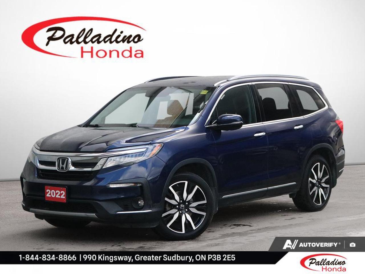 Used 2022 Honda Pilot Touring 7-Passenger for sale in Greater Sudbury, ON