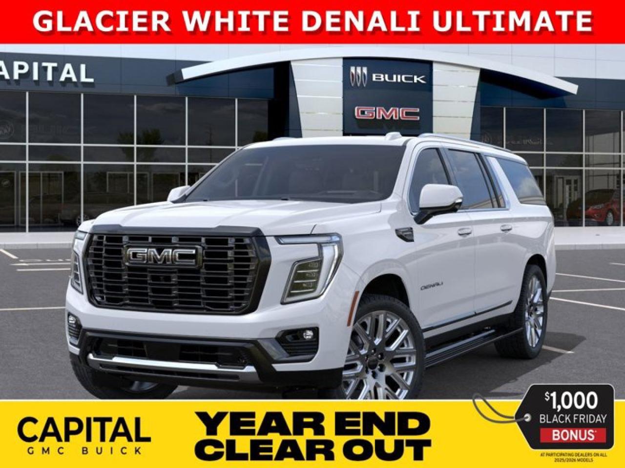 New 2026 GMC Yukon XL Denali Ultimate 4WD for sale in Edmonton, AB