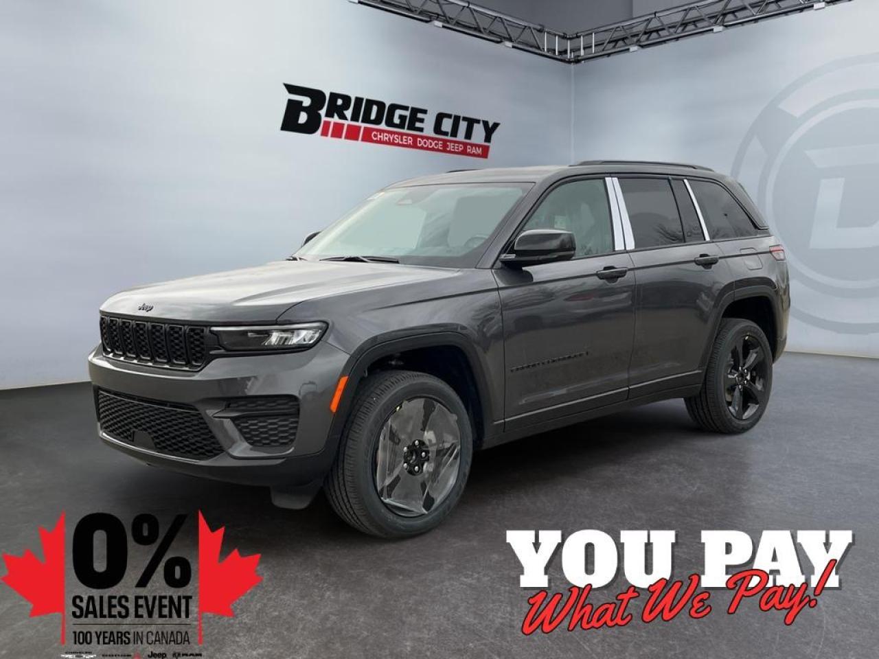 New 2025 Jeep Grand Cherokee Laredo Remote Start, Power Liftgate for sale in Lethbridge, AB