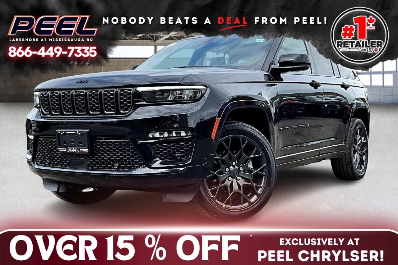 New 2025 Jeep Grand Cherokee SUMMIT RESERVE | High Altitude | Adv Protech | 4X4 for sale in Mississauga, ON