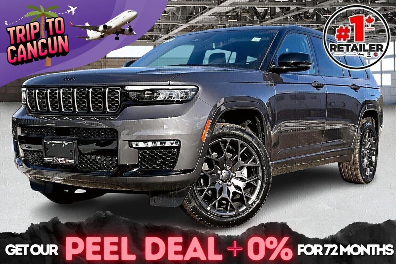 Get a Roundtrip Airfare and 3 Night Accommodation included for Two (2) people with ANY New Car Purchase at Advertised Price*Engage & Explore with Peel Chrysler, Canadas #1 Stellantis FCA Retailer, 9 years in a row! Whether youre inquiring about our latest offers and specials on New or Used Cars, Trucks, SUVS, or seeking guidance, 1-866-652-6197 connects you directly. Dive deeper online or connect with our team to navigate your automotive journey seamlessly. WE TAKE ALL TRADES & CREDIT. WE SHIP ANYWHERE IN CANADA! OUR TEAM IS READY TO SERVE YOU 7 DAYS! *FREE CarFax (click the link above to check it out at no cost to you!)* ______________________________________________________ Peel Chrysler A Trusted Destination: Based in Mississauga, Port Credit, Ontario, we proudly serve customers from all corners of Ontario and Canada including Toronto, Oakville, North York, Richmond Hill, Ajax, Hamilton, Niagara Falls, Brampton, Thornhill, Scarborough, Vaughan, London, Windsor, Cambridge, Kitchener, Waterloo, Brantford, Sarnia, Pickering, Huntsville, Milton, Woodbridge, Maple, Aurora, Newmarket, Orangeville, Georgetown, Stouffville, Markham,