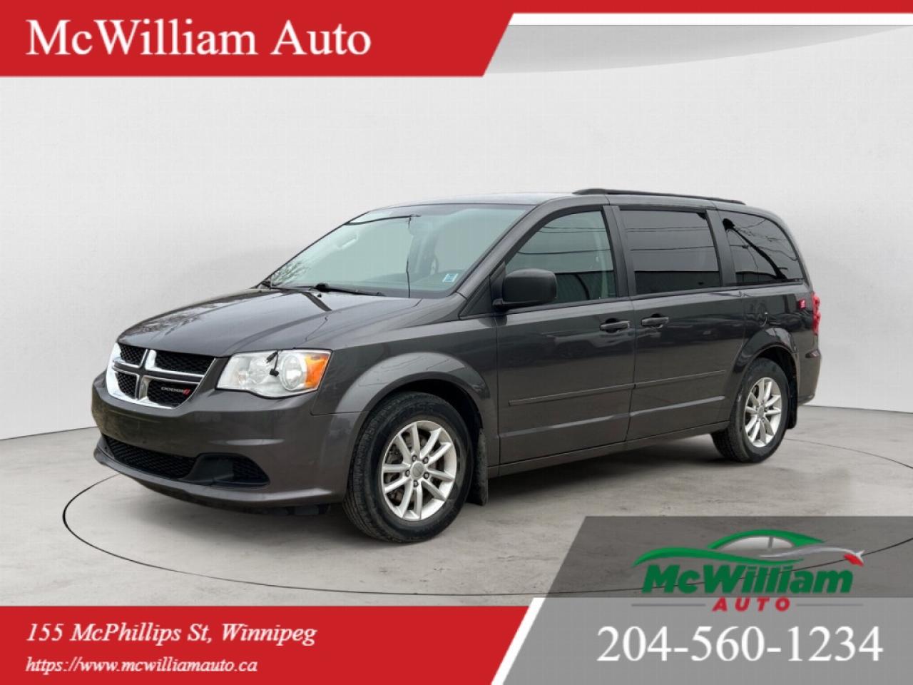 Used 2016 Dodge Grand Caravan SXT FWD | DVD Player | Stow N' Go | RMT Start | for sale in Winnipeg, MB