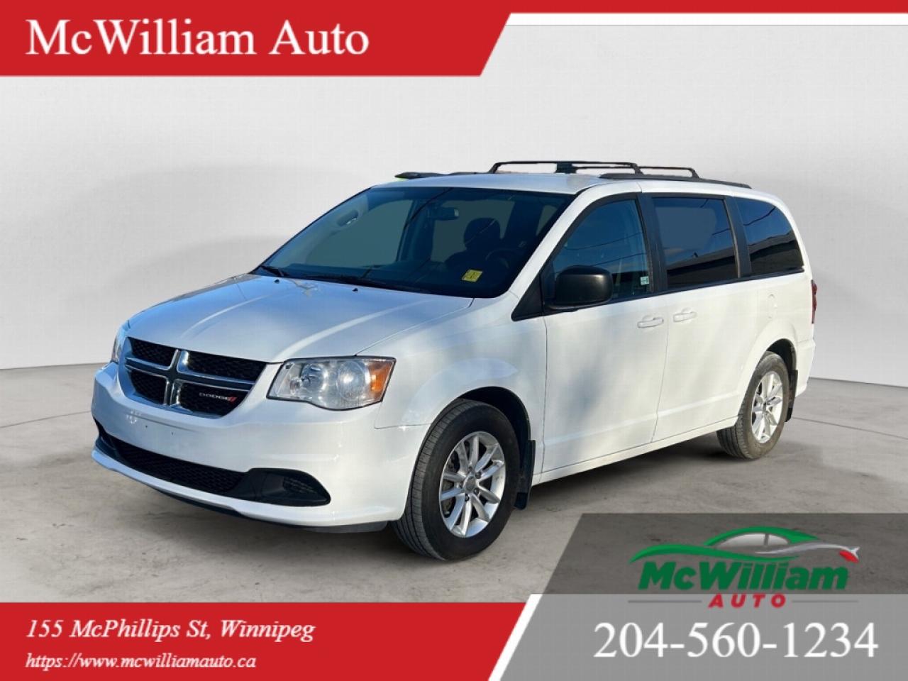 Used 2018 Dodge Grand Caravan SXT FWD| DVD Player | Stow N' Go | Low Mileage | for sale in Winnipeg, MB