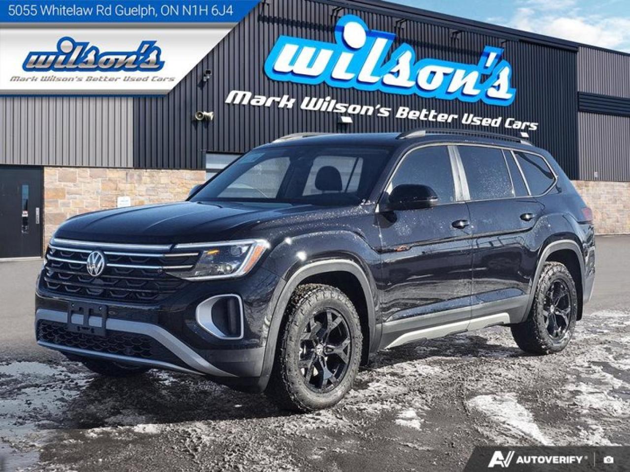 Used 2025 Volkswagen Atlas Peak Edition 4Motion | Leather | Pano Roof | Heated Seats | CarPlay | and More ! for sale in Guelph, ON