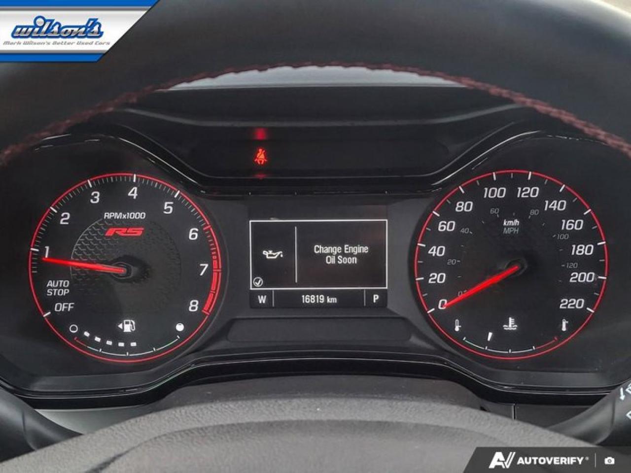 2024 Chevrolet Trax 1RS | Sunroof | Heated Wheel + Seats | CarPlay + Android | Rear Camera | Alloy Wheels and More ! Photo