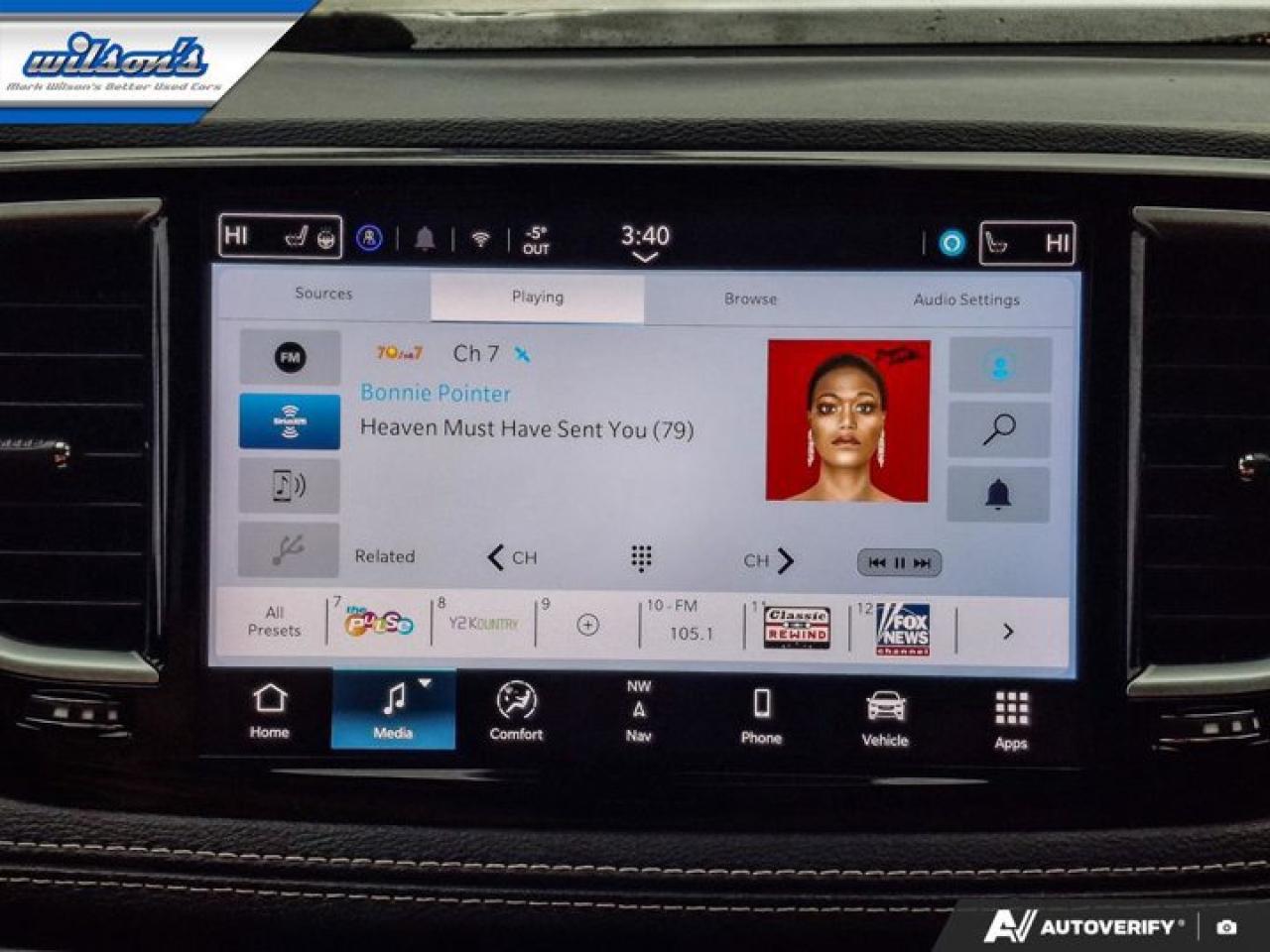 2025 Chrysler Pacifica Limited | Adaptive Cruise | BSM| Heated Steering | Cooled and Heated Seats| Remote Start & More ! Photo