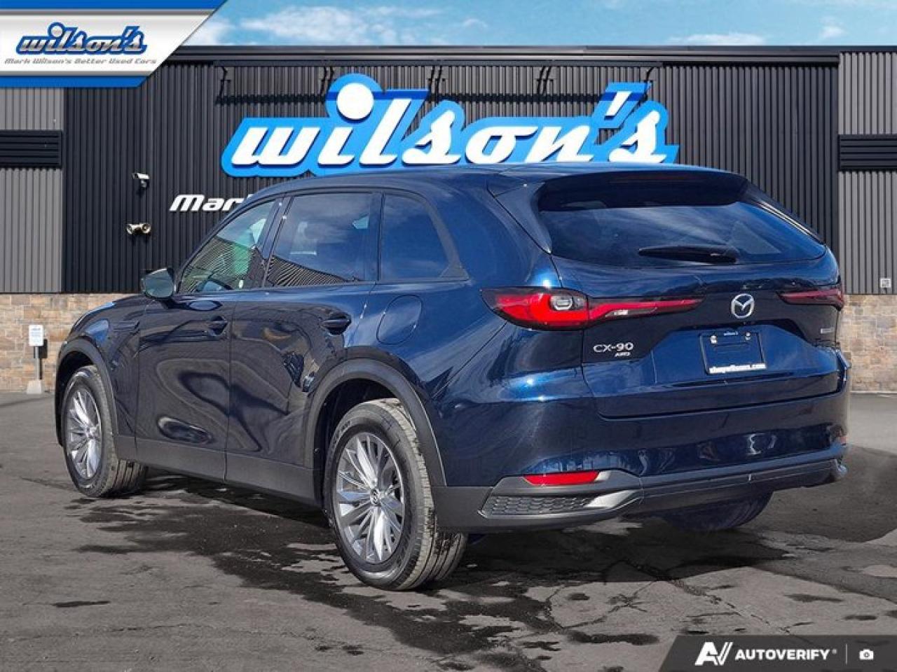 2024 Mazda CX-90 MHEV GS-L AWD | Mild Hybrid | 8 Passenger | BSM | Lane Keep Assist | Heated Seats + Steering | and More ! Photo2