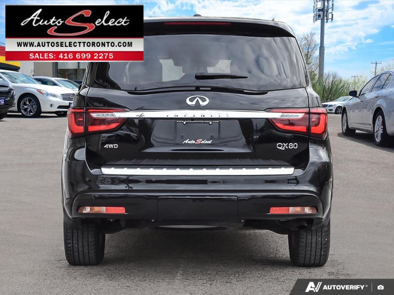 2023 Infiniti QX80 Luxury 7 Passenger AWD - Clean Carfax - Technology Pkg -Apple Carplay Photo