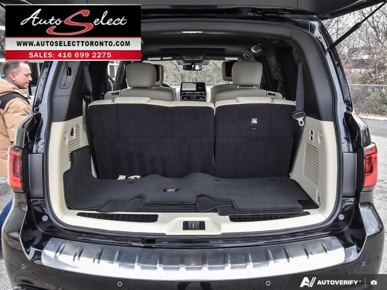 2023 Infiniti QX80 Luxury 7 Passenger AWD - Clean Carfax - Technology Pkg -Apple Carplay Photo