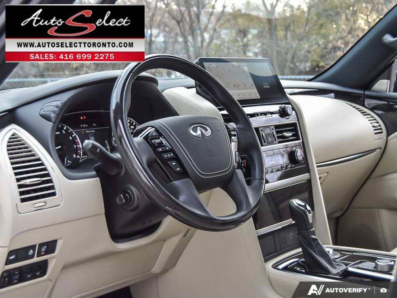 2023 Infiniti QX80 Luxury 7 Passenger AWD - Clean Carfax - Technology Pkg -Apple Carplay Photo