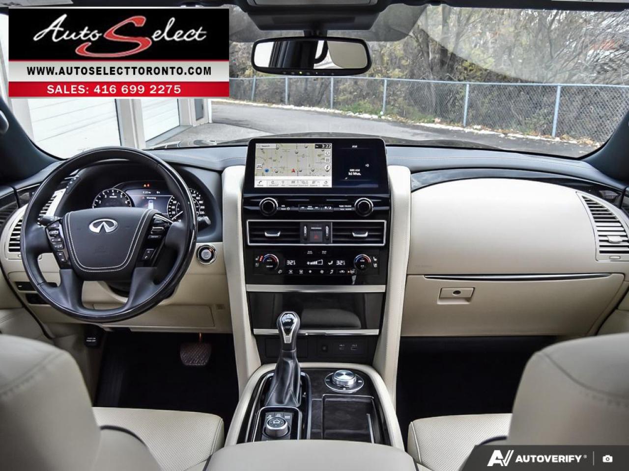 2023 Infiniti QX80 Luxury 7 Passenger AWD - Clean Carfax - Technology Pkg -Apple Carplay Photo