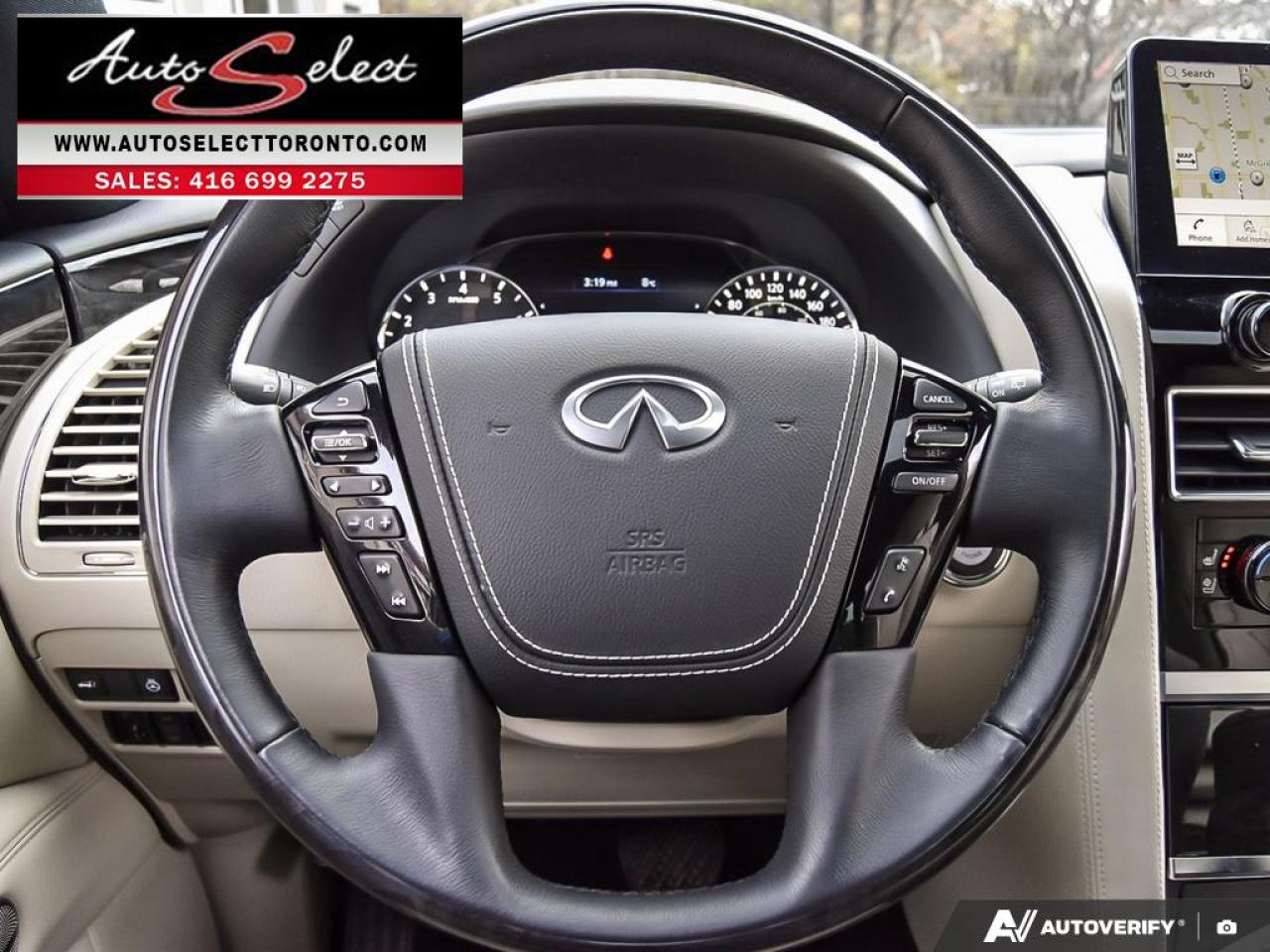 2023 Infiniti QX80 Luxury 7 Passenger AWD - Clean Carfax - Technology Pkg -Apple Carplay Photo