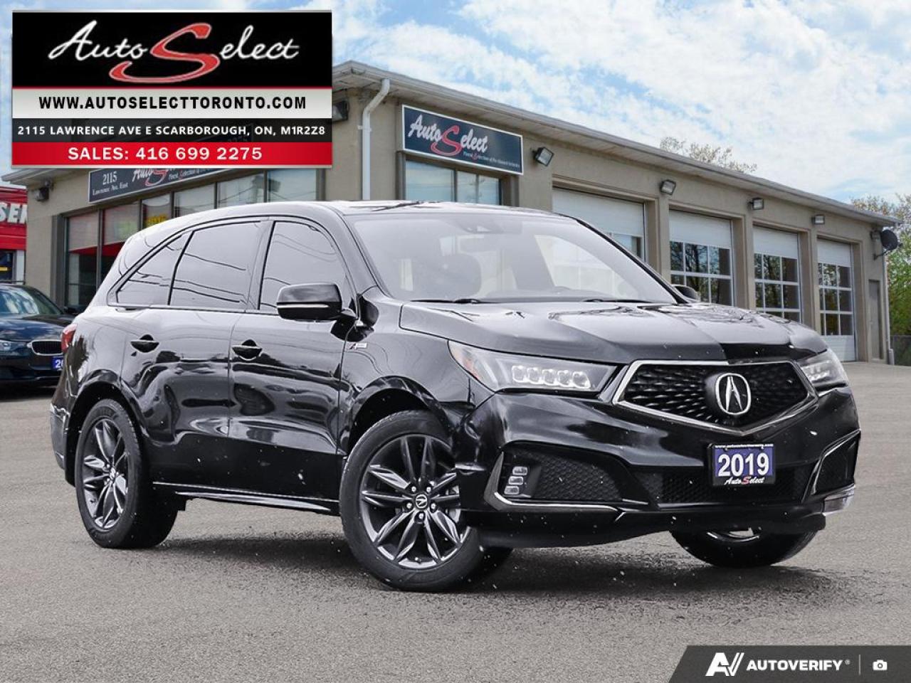 2019 Acura MDX A-Spec AWD - Apple Carplay - 7 Seater - Clean Carfax Photo0