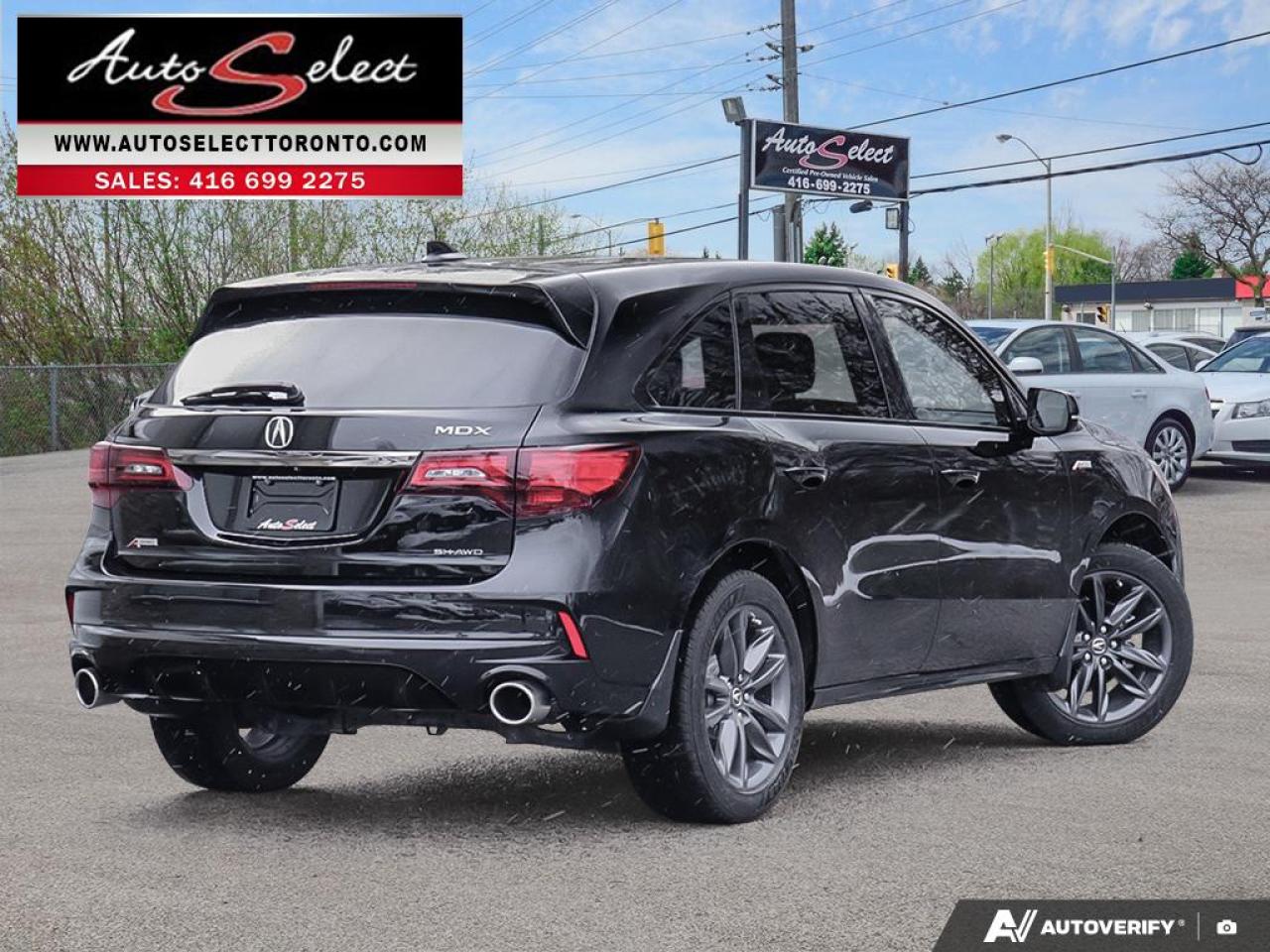 2019 Acura MDX A-Spec AWD - Apple Carplay - 7 Seater - Clean Carfax Photo3