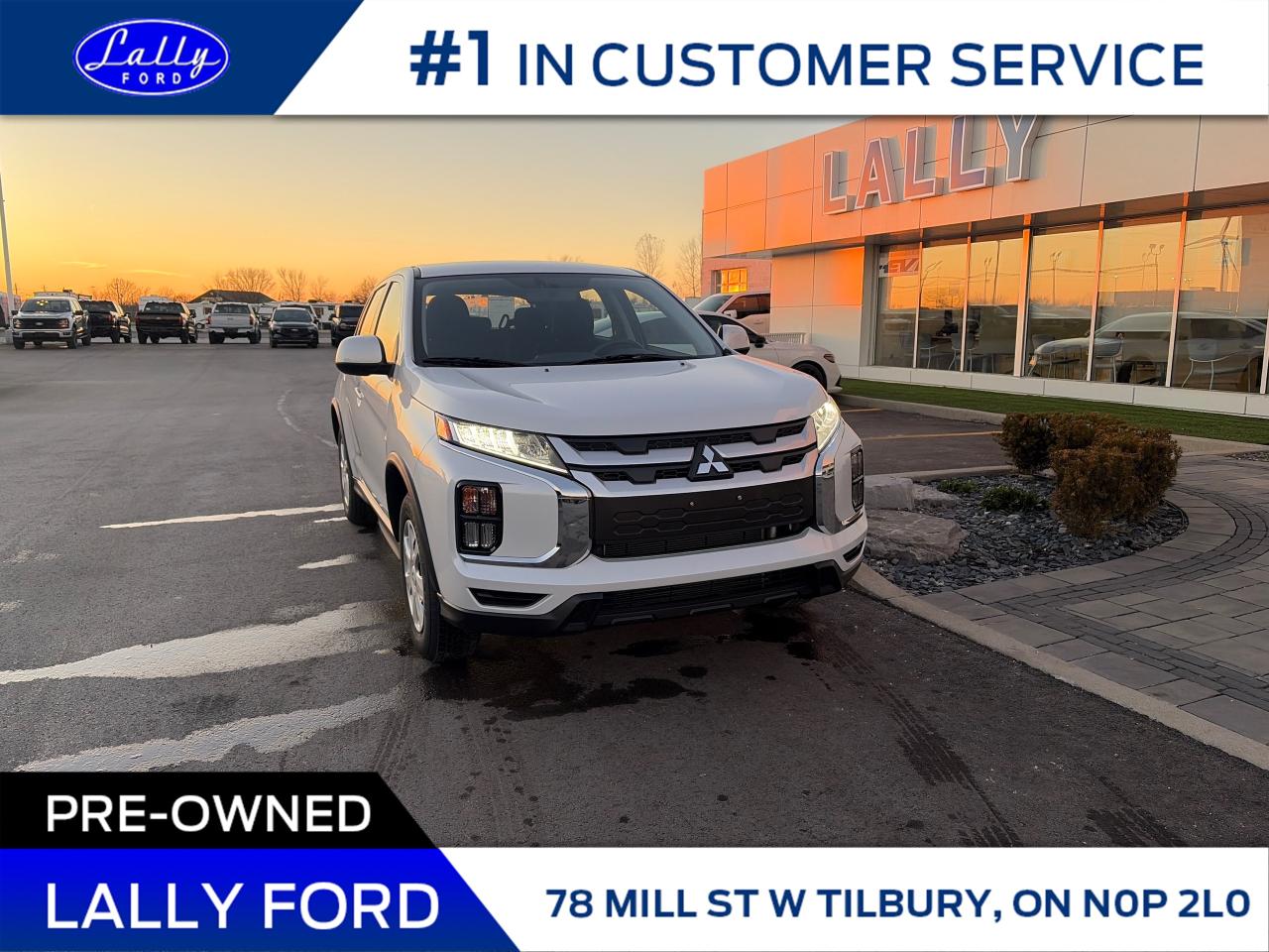 Used 2025 Mitsubishi RVR ES Only 6556 Km’s, Local Trade!! for sale in Tilbury, ON