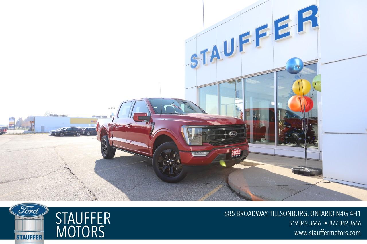 Used 2022 Ford F-150 Lariat 4WD SuperCrew 5.5' Box for sale in Tillsonburg, ON