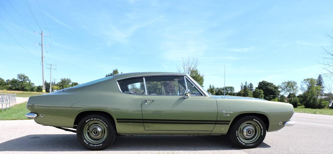 1968 Plymouth Barracuda 1968 Barracuda 390 CI 450-HP 4-Speed With Warranty Photo4