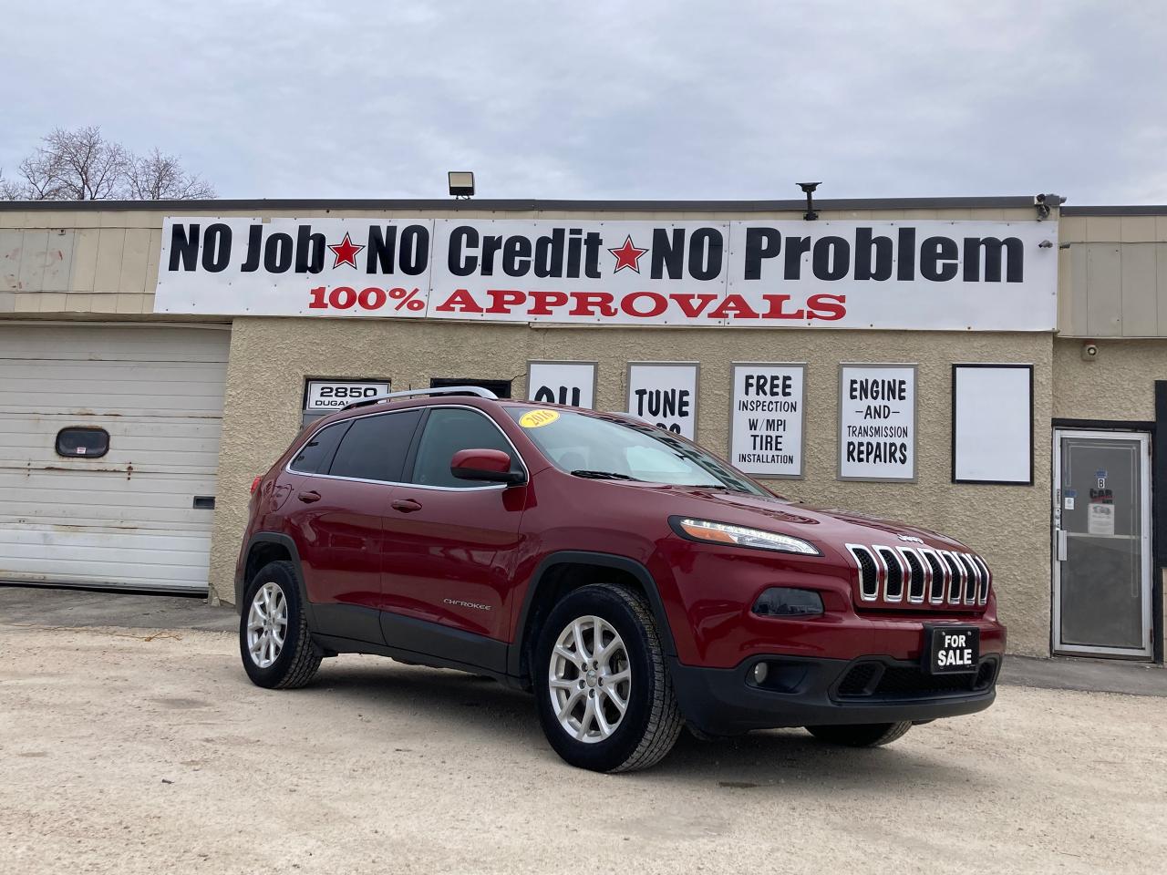 Used 2016 Jeep Cherokee 4WD 4dr North for sale in Winnipeg, MB