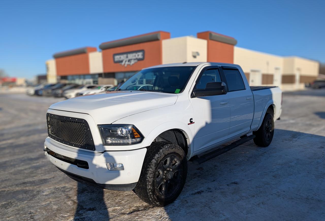 <p class=MsoNormal>Finance this vehicle! Apply at stonebridgeauto.com</p><p class=MsoNormal>&nbsp;</p><p class=MsoNormal>2017 RAM 3500 Laramie 6.7L Cummins 4x4. Clean title and safetied. Originally from BC.</p><p class=MsoNormal>&nbsp;</p><p class=MsoNormal>Command Start</p><p class=MsoNormal>Leather interior</p><p class=MsoNormal>Heated front and rear seats</p><p class=MsoNormal>Heated steering wheel</p><p class=MsoNormal>Cooled front seats</p><p class=MsoNormal>Power driver and passenger seats</p><p class=MsoNormal>Sunroof</p><p class=MsoNormal>Tonneau cover</p><p class=MsoNormal>&nbsp;</p><p class=MsoNormal>We take trades! Vehicle is for sale in Steinbach by STONEBRIDGE AUTO INC. Dealer #5000 we are a small business focused on customer satisfaction. Text or call before coming to view and ask for sales.</p>