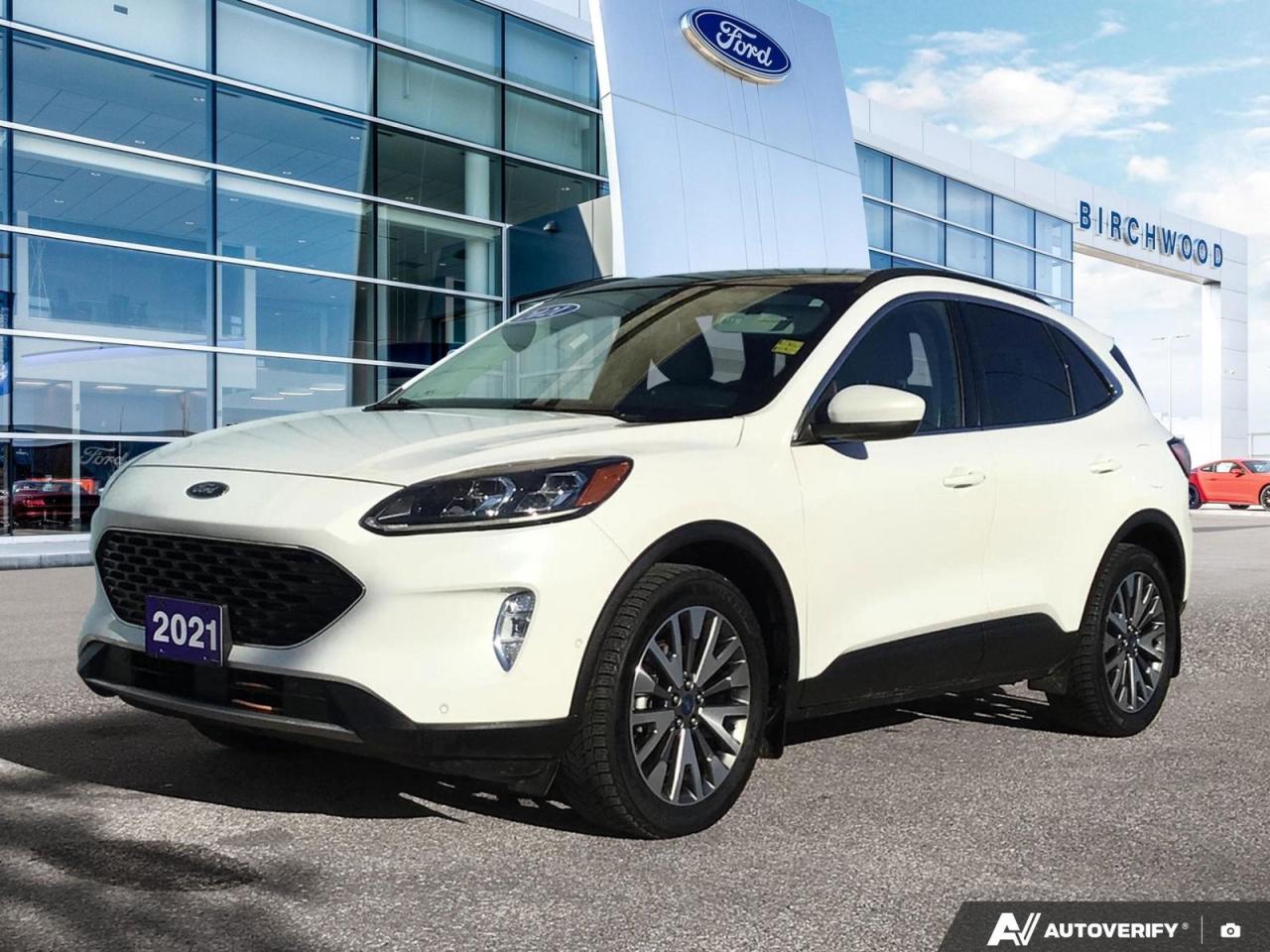 Used 2021 Ford Escape Titanium AWD | Pano Moonroof | Heated Steering | Local Vehicle for sale in Winnipeg, MB