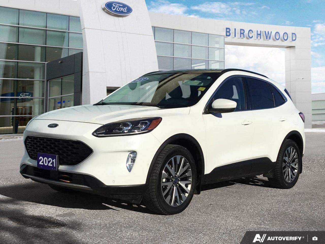 Used 2021 Ford Escape Titanium AWD | Pano Moonroof | Heated Steering | Local Vehicle for sale in Winnipeg, MB