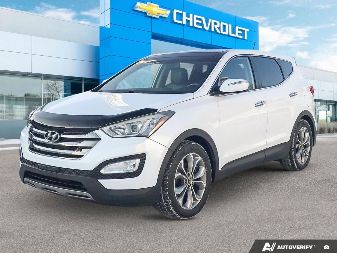 Used 2013 Hyundai Santa Fe Limited AWD | Heated & Cooled Leather | Sunroof | Fresh Safety for sale in Winnipeg, MB