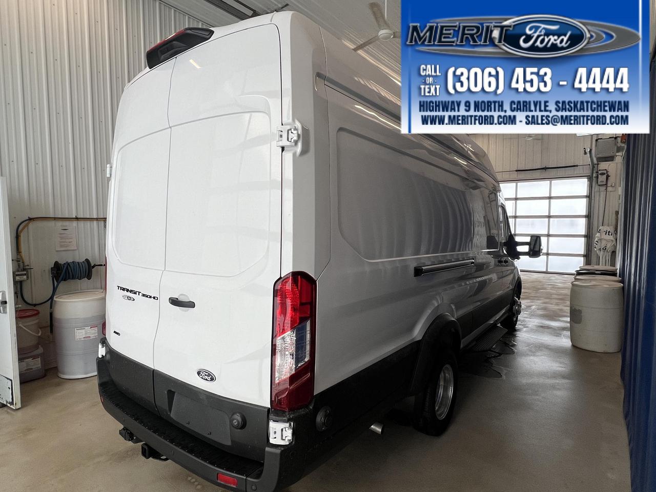 2026 Ford Transit Cargo Van T-350 HD 148" EL Hi Rf 9950 GVWR DRW AWD 3.5L  ECOBOOST V6, 101A++ Photo4