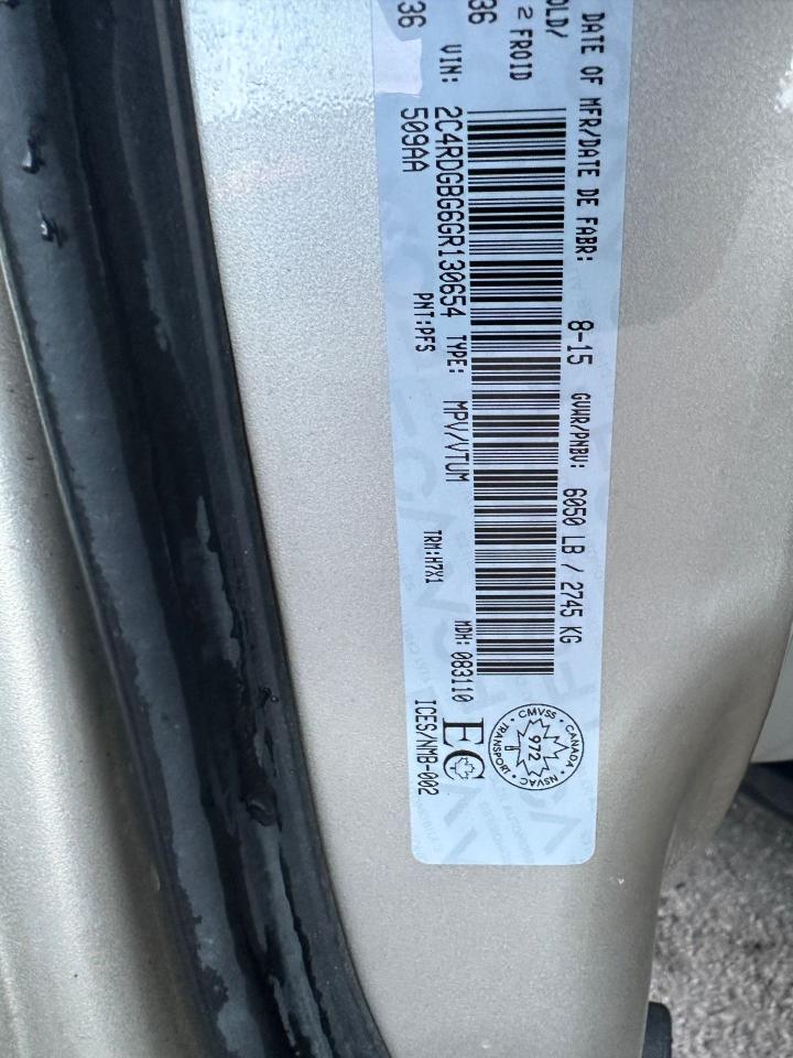 2016 Dodge Grand Caravan CVP, AUTO, V6, 7 PASSENGER, AS IS SPECIAL - Photo #16