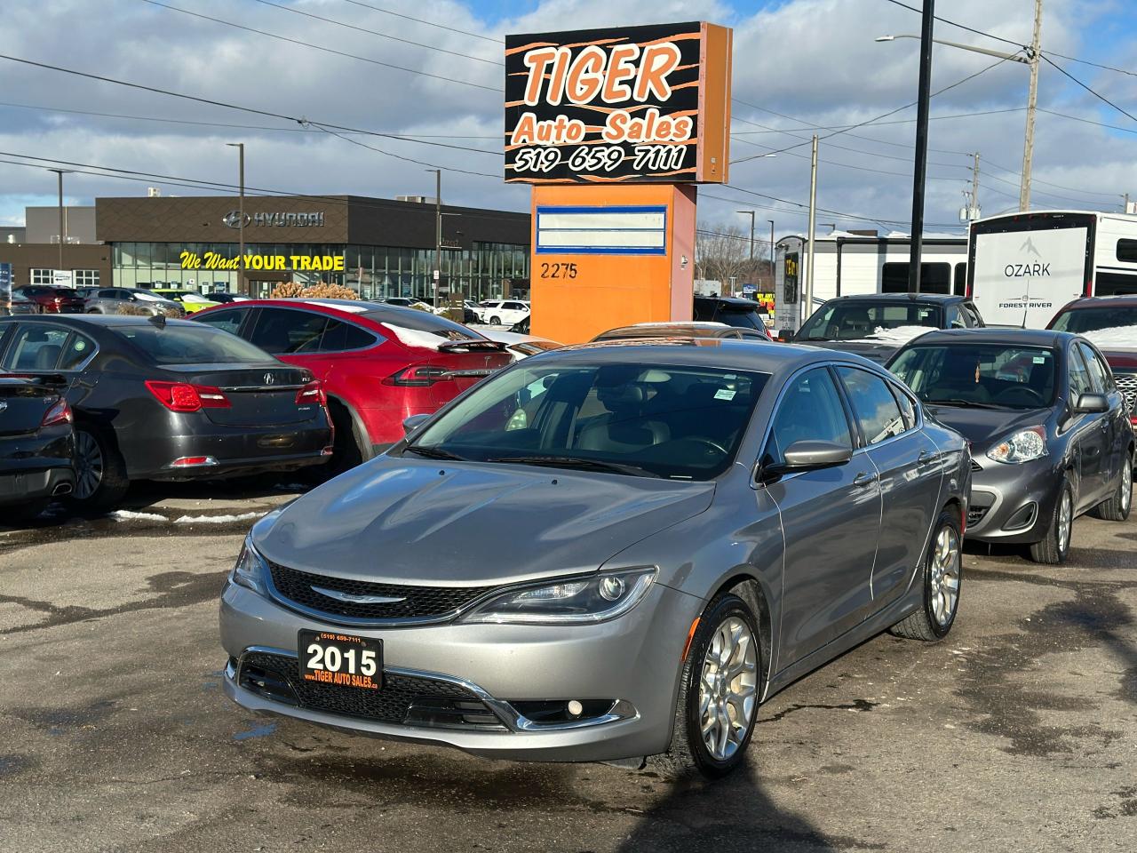 Used 2015 Chrysler 200 C, V6, ALL WHEEL DRIVE, LEATHER, CERTIFIED for sale in London, ON