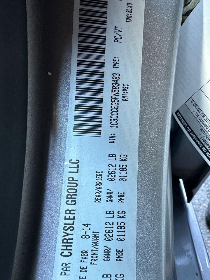 2015 Chrysler 200 C, V6, ALL WHEEL DRIVE, LEATHER, CERTIFIED - Photo #17