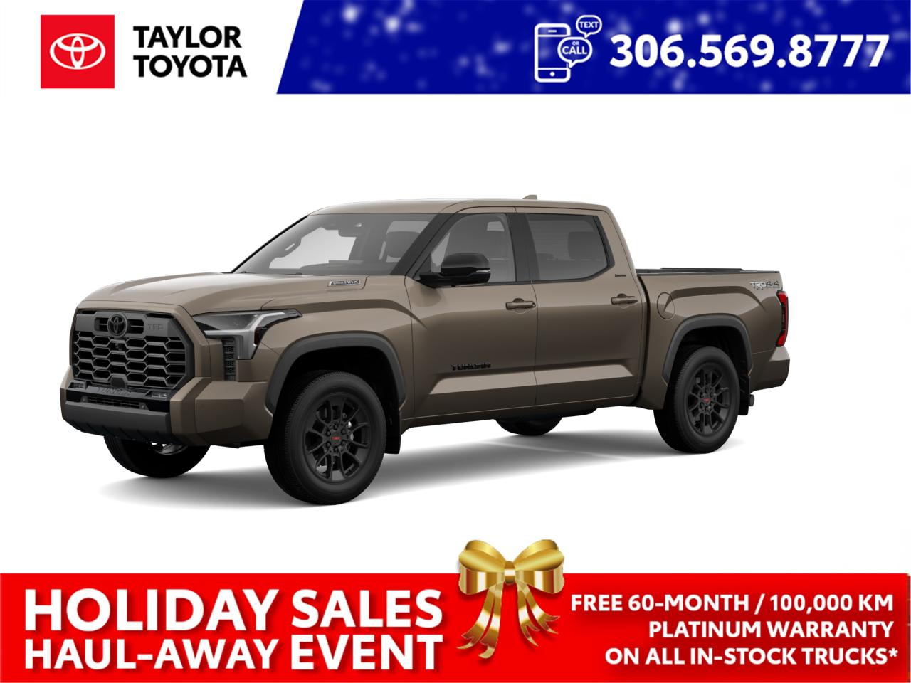 New 2026 Toyota Tundra Hybrid Limited for sale in Regina, SK