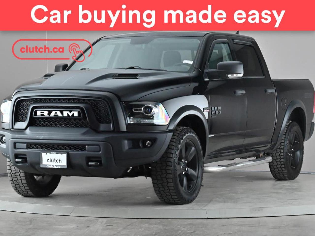 Used 2020 RAM 1500 Classic Warlock Crew Cab 4x4 w/ Apple CarPlay, Heated Front Seats, Rearview Cam for sale in Toronto, ON