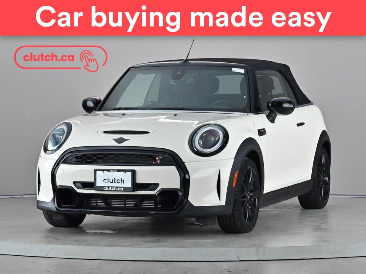Used 2023 MINI Cooper Convertible Cooper S w/ Apple CarPlay, Heated Front Seats, Rearview Cam for sale in Toronto, ON
