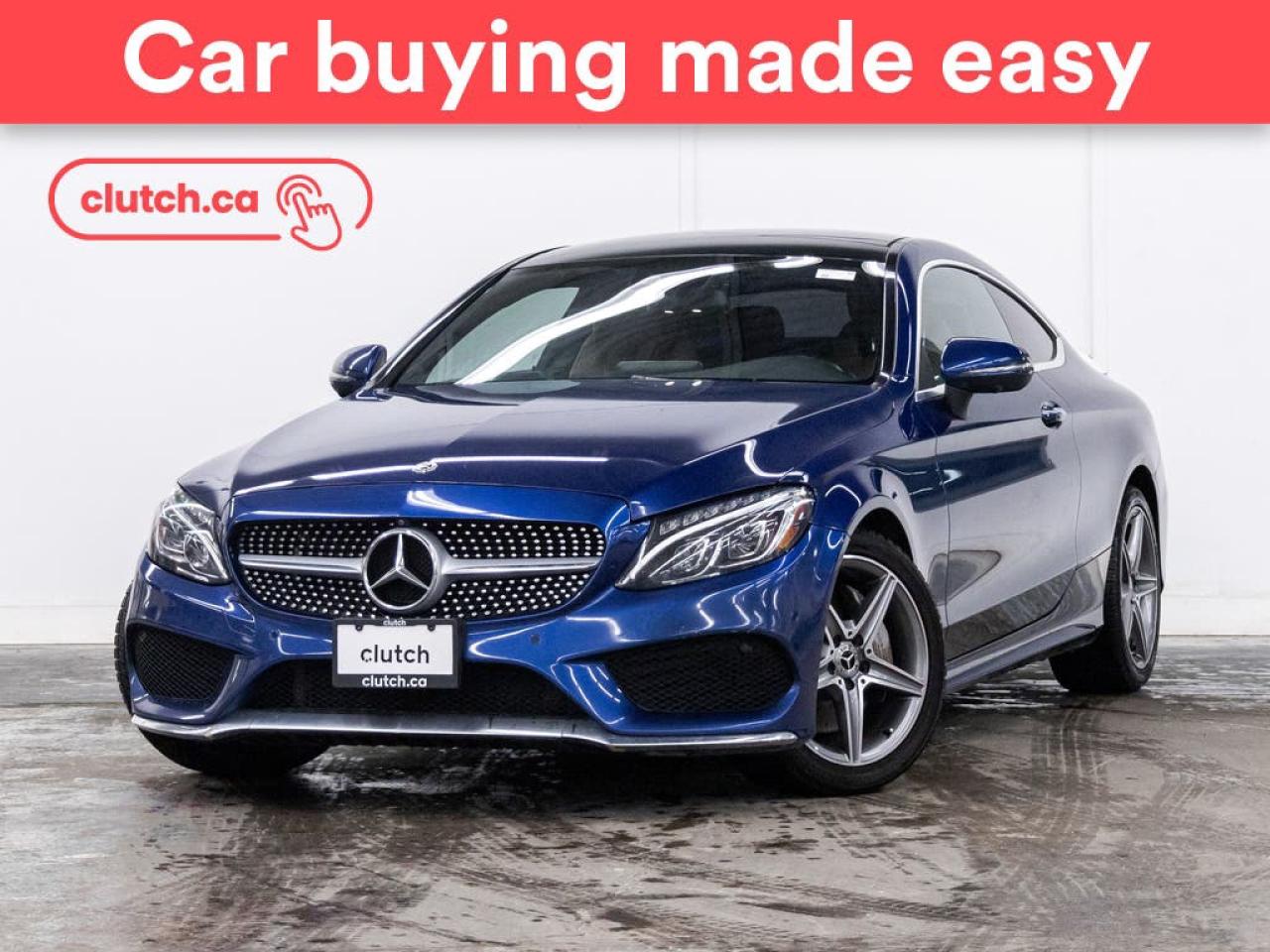 Used 2017 Mercedes-Benz C-Class C 300 4MATIC w/ Sunroof, Nav, Heated Front Seats for sale in Toronto, ON