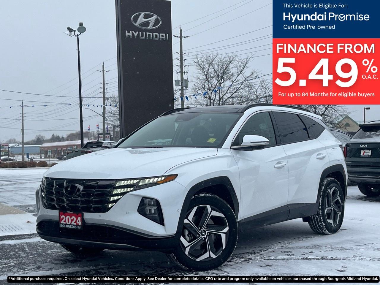 Used 2024 Hyundai Tucson Hybrid Ultimate AWD for sale in Midland, ON