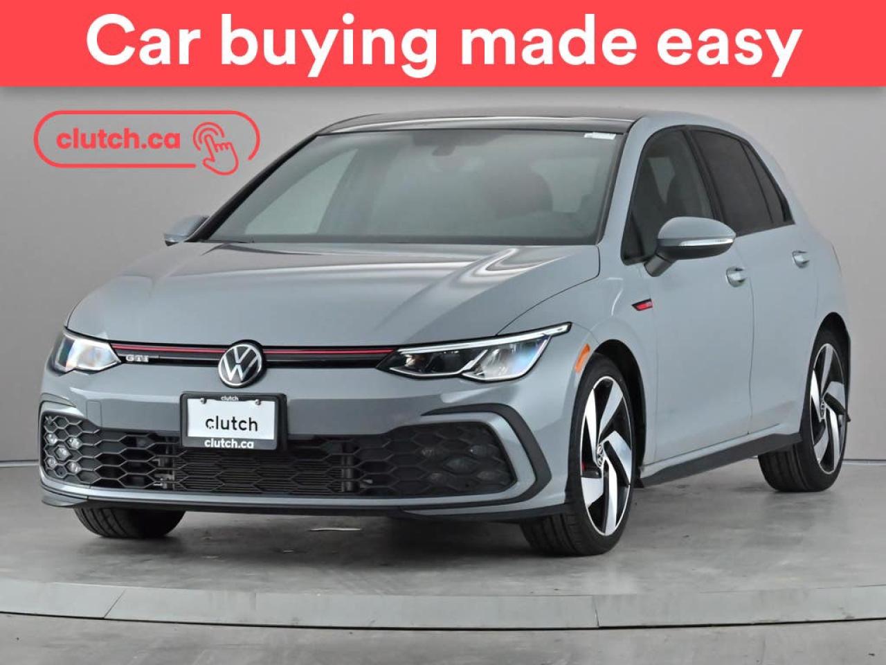 Used 2022 Volkswagen Golf GTI Base w/ Apple CarPlay, Heated Front Seats, Rearview Cam for sale in Toronto, ON
