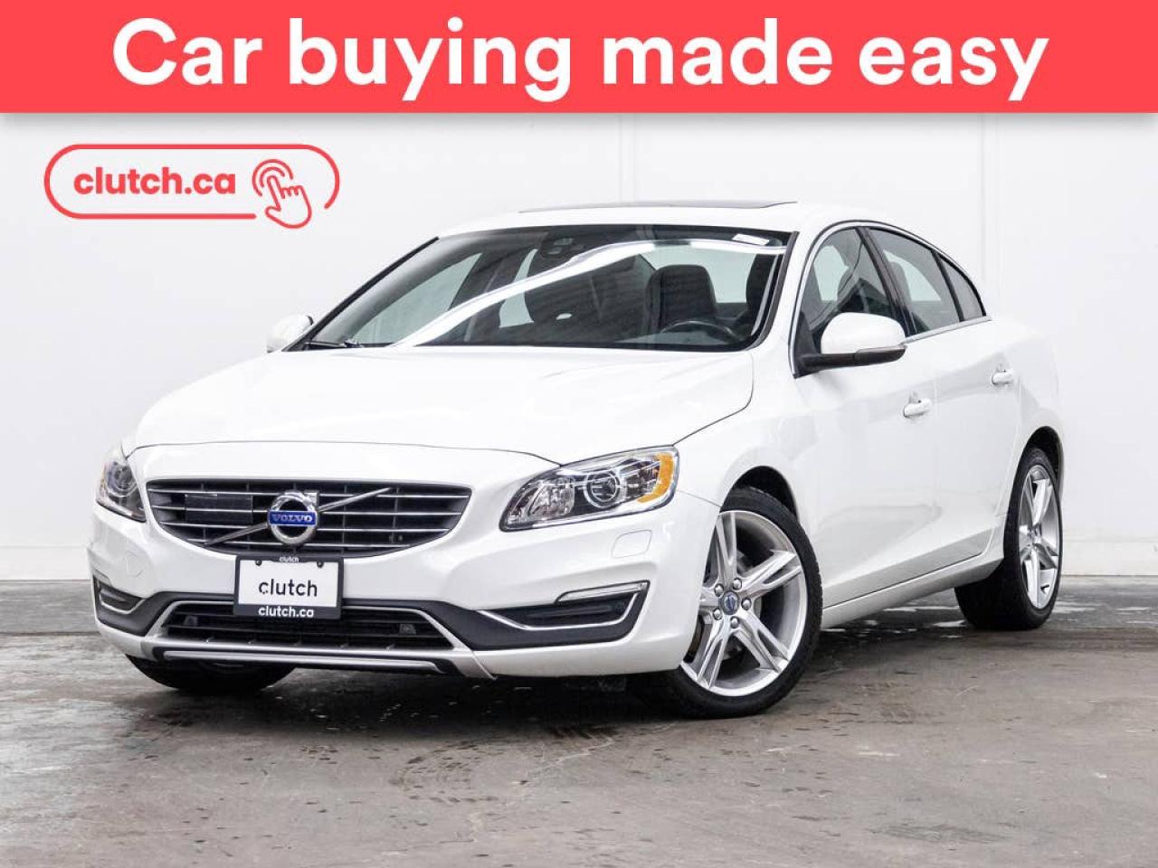 Used 2016 Volvo S60 T5 Special Edition Premier AWD w/ Rearview Camera, Heated Front Seats, Power Sunroof for sale in Toronto, ON