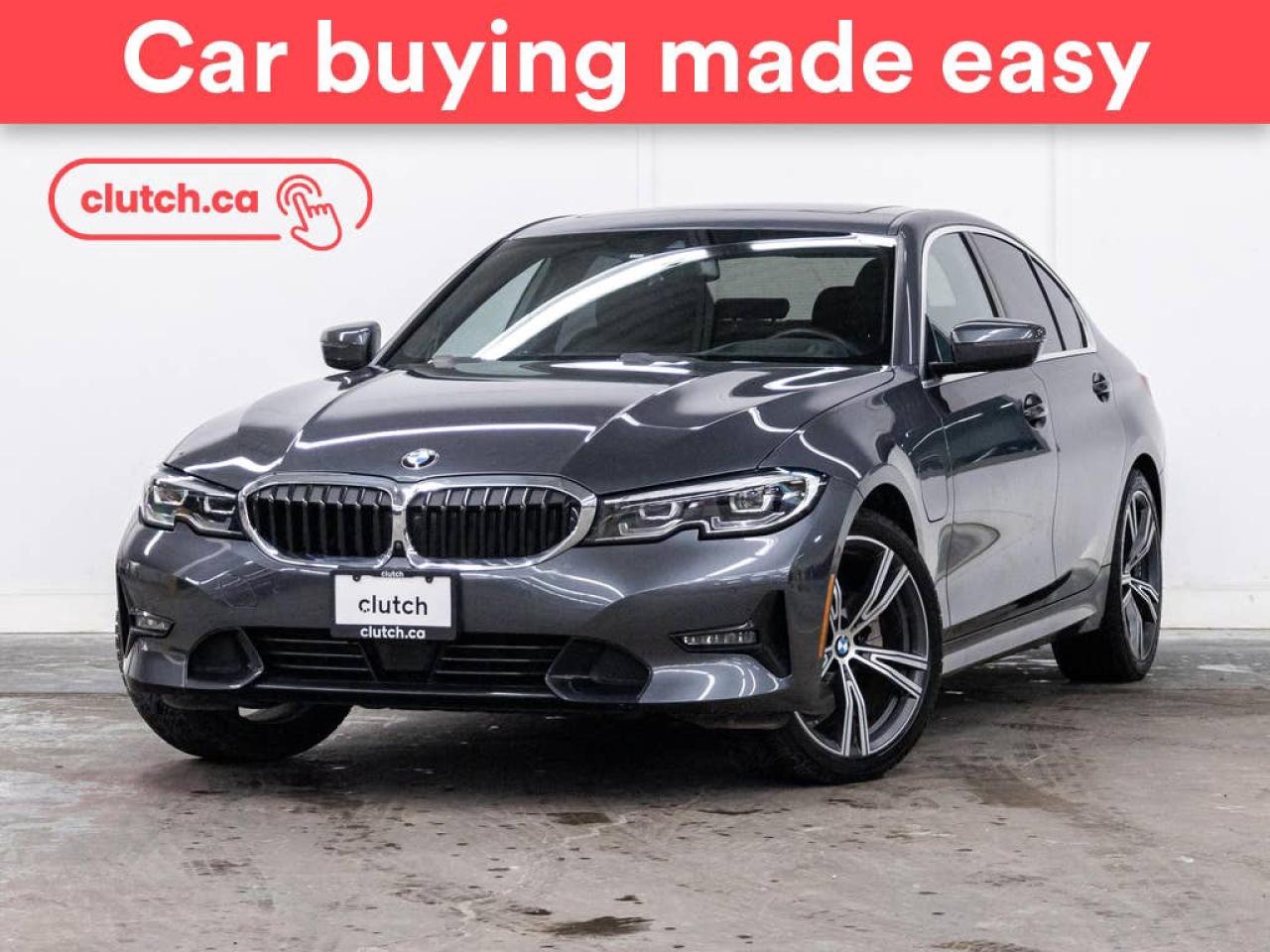 Used 2021 BMW 3 Series 330e xDrive AWD w/ Apple CarPlay & Android Auto, Backup Camera, Power Sunroof for sale in Toronto, ON