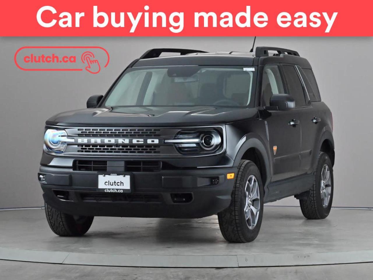 Used 2024 Ford Bronco Sport Badlands 4x4 w/ Apple CarPlay, Heated Front Seats, Rearview Cam for sale in Toronto, ON