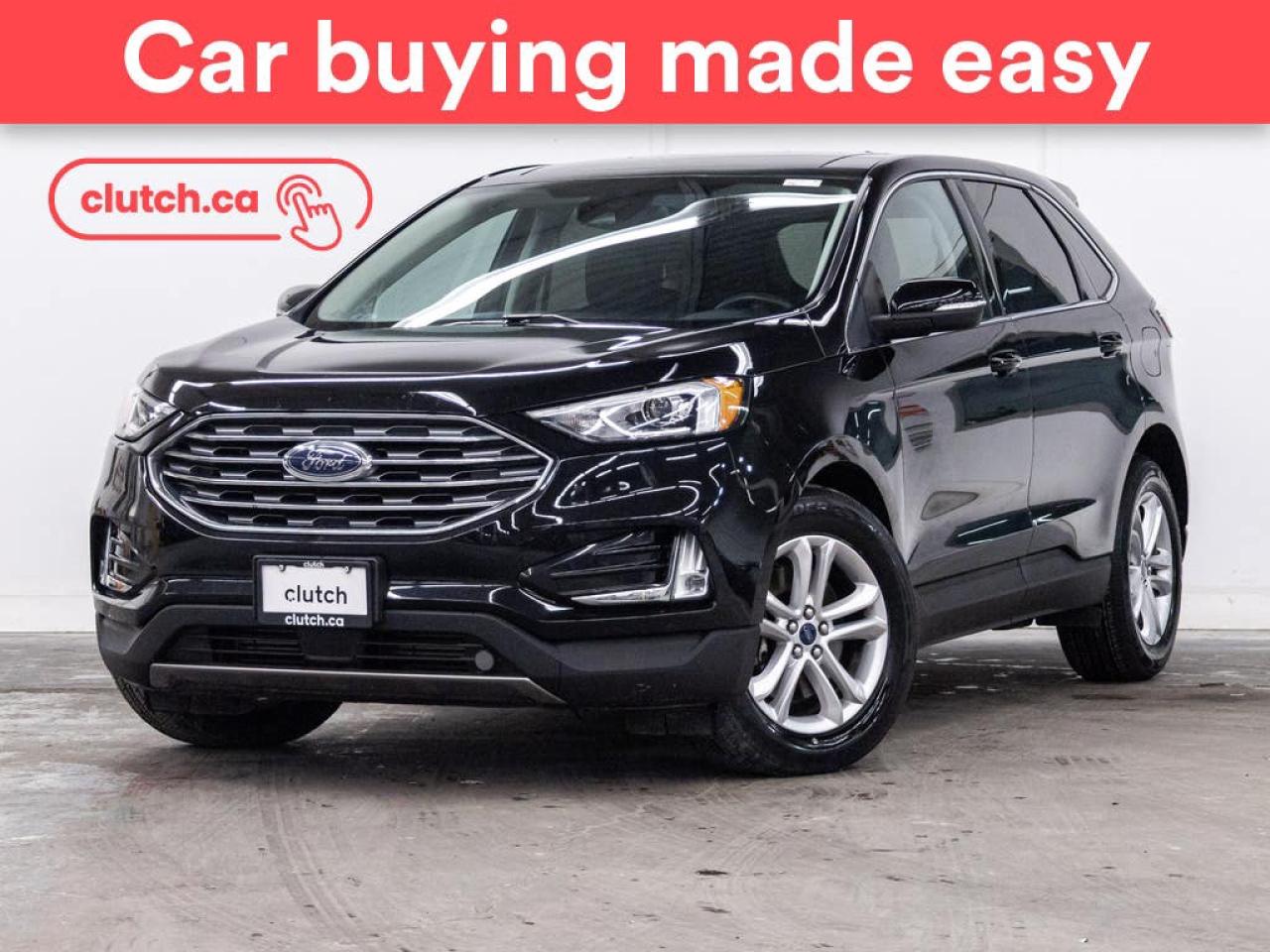 Used 2020 Ford Edge SEL AWD w/ Apple CarPlay & Android Auto, Sunroof, Nav for sale in Toronto, ON
