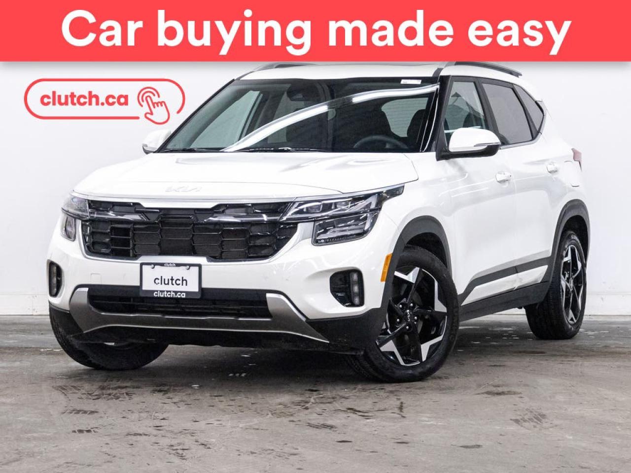 Used 2024 Kia Seltos EX Premium AWD w/ Apple CarPlay & Android Auto, Heated Front Seats, Rearview Cam for sale in Toronto, ON