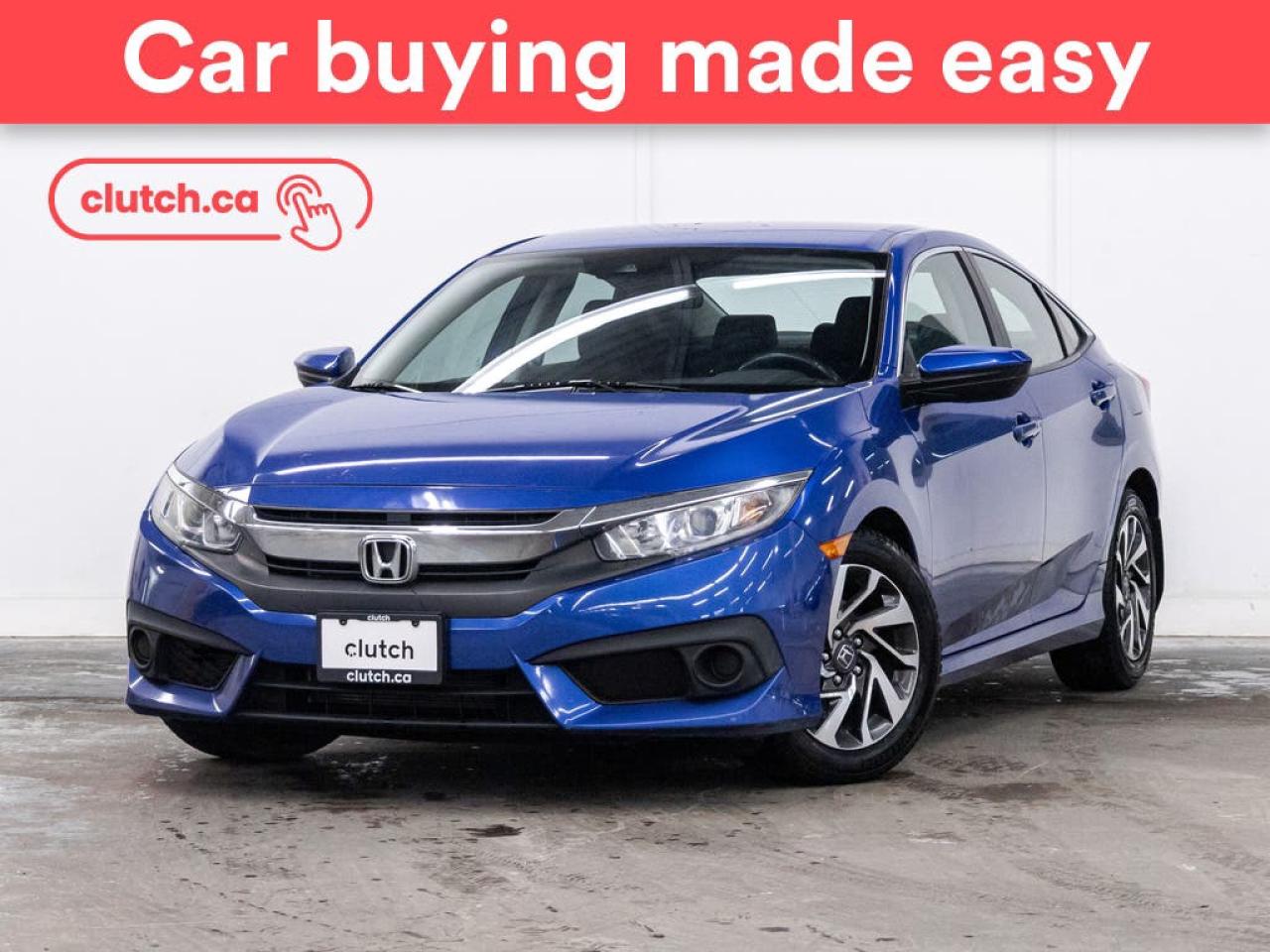 Used 2018 Honda Civic SE w/Apple CarPlay & Android Auto, Heated Front Seats, Backup Cam for sale in Toronto, ON