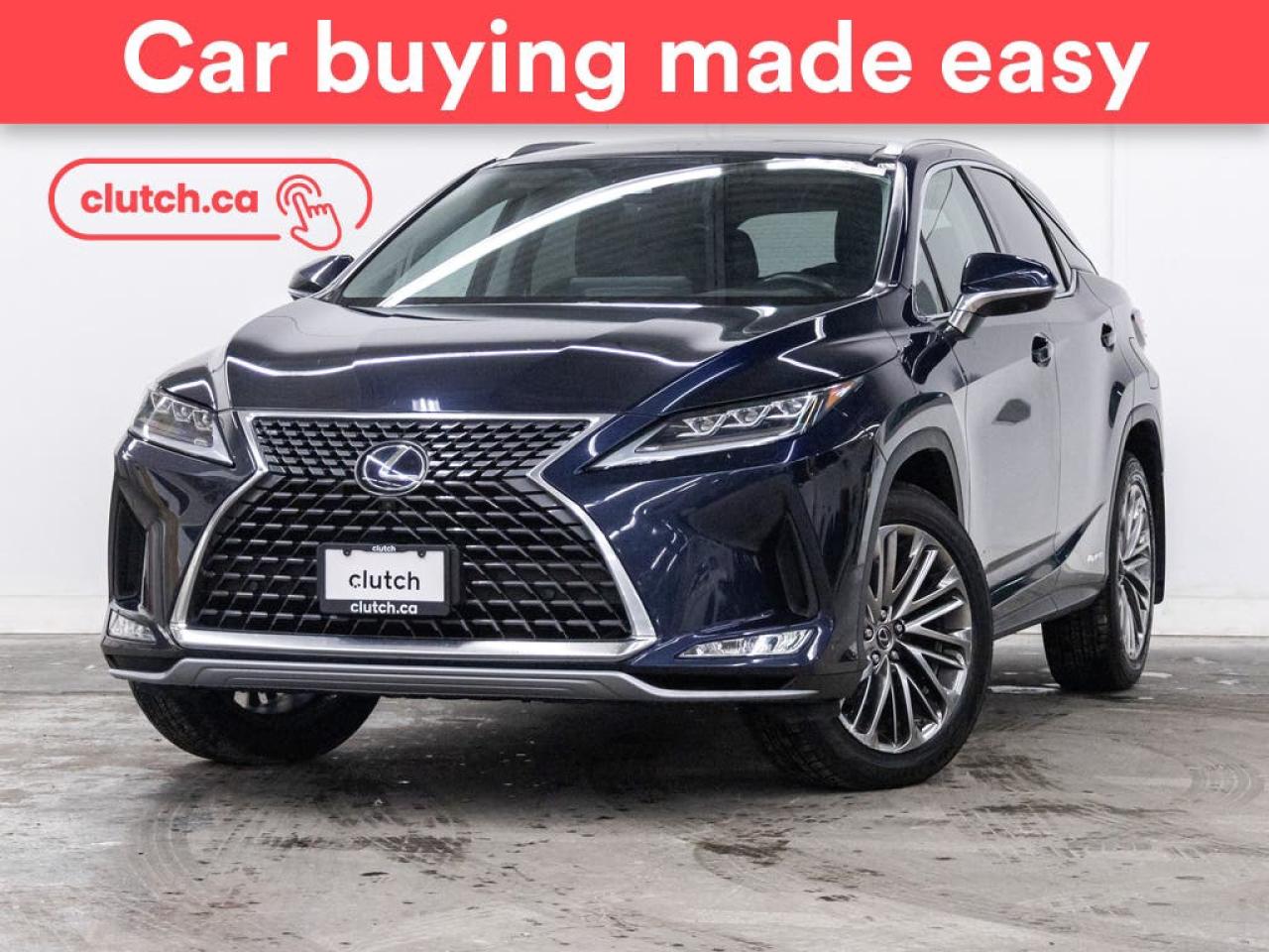 Used 2022 Lexus RX 450h AWD w/Apple CarPlay & Android Auto, Heated Front Seats, Backup Cam for sale in Toronto, ON