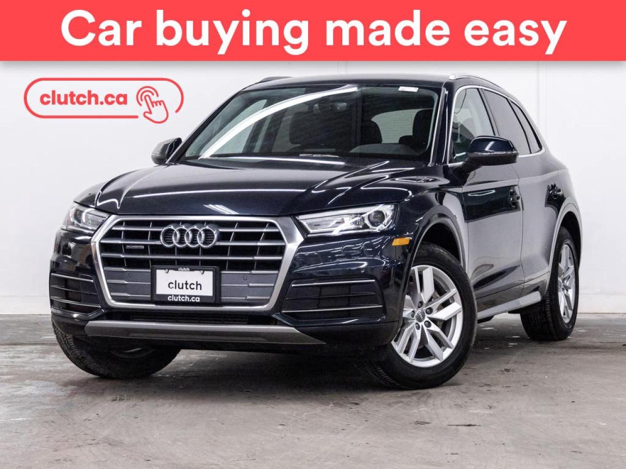Used 2019 Audi Q5 Komfort 45 AWD w/Apple CarPlay & Android Auto, Heated Front Seats, Backup Cam for sale in Toronto, ON