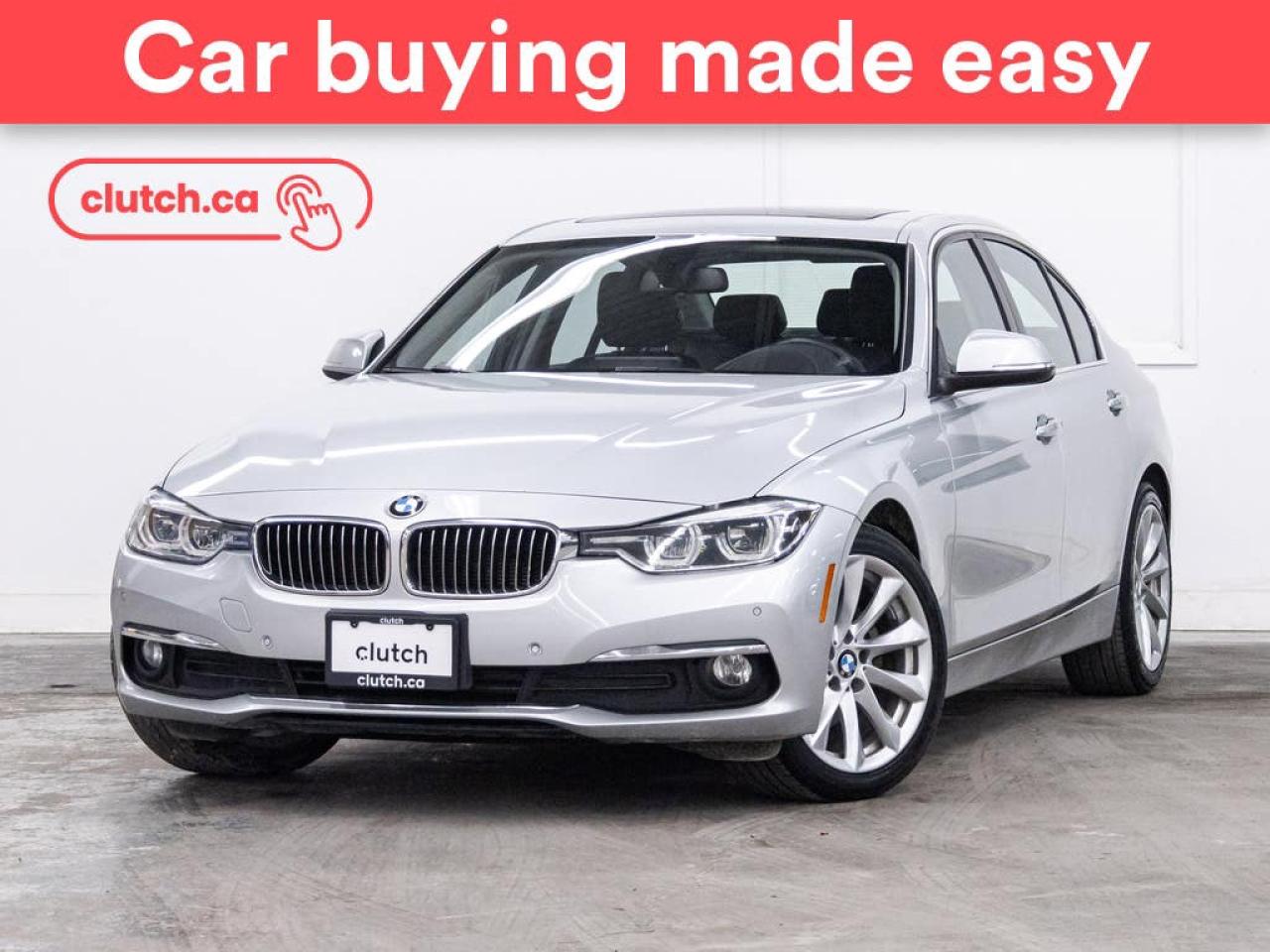 Used 2017 BMW 3 Series 328d xDrive AWD w/ Apple CarPlay, Power Sunroof, Heated Front Seats for sale in Toronto, ON