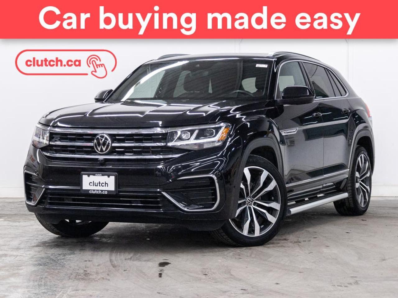 Used 2021 Volkswagen Atlas Cross Sport Highline AWD w/Apple CarPlay & Android Auto, Heated Front Seats, Backup Cam for sale in Toronto, ON