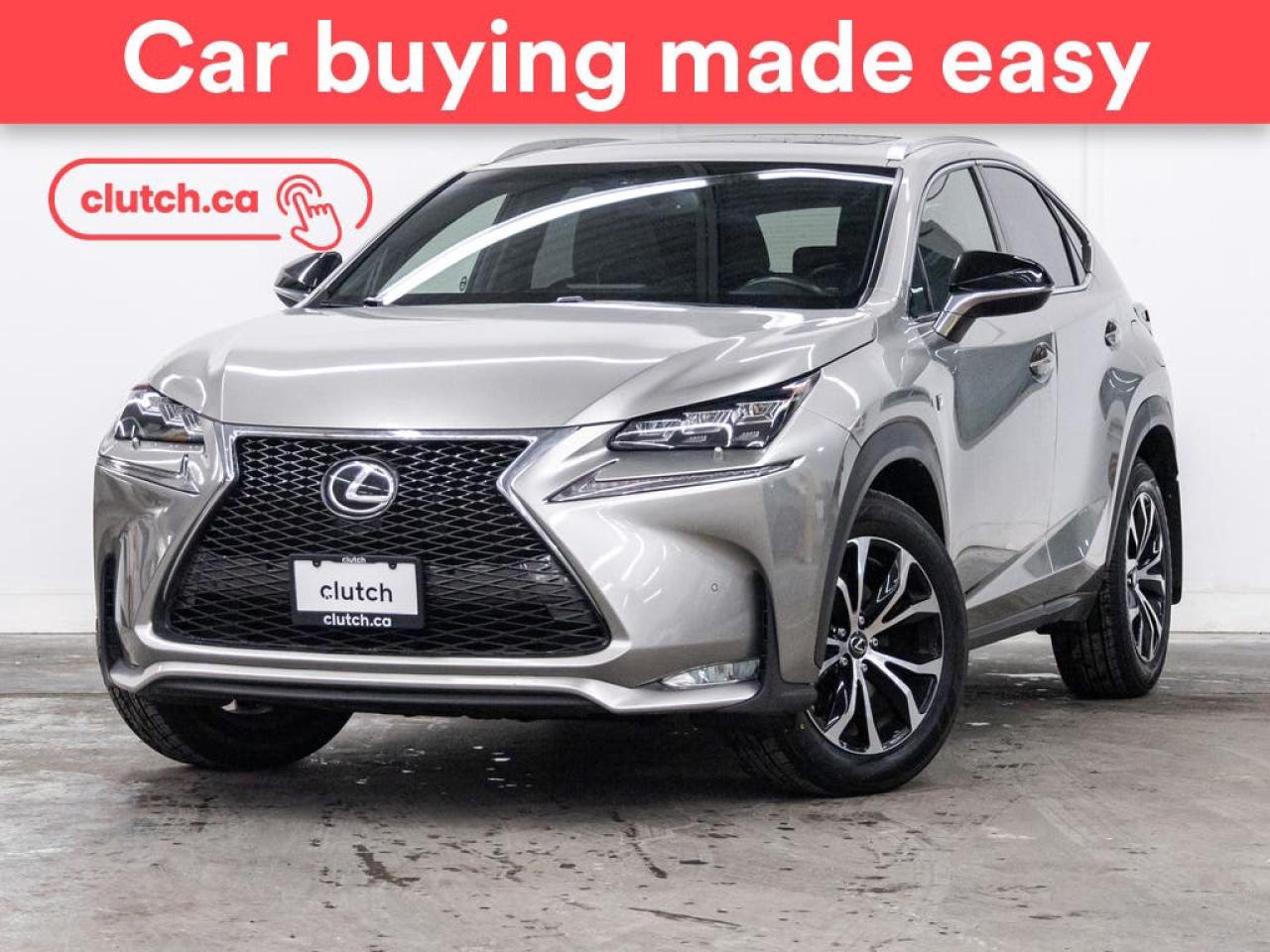 Used 2017 Lexus NX 200t AWD w/ Sunroof, Nav, Heated Steering Wheel for sale in Toronto, ON